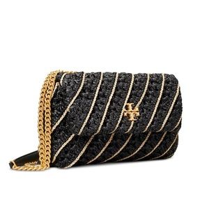 Tory Burch Kira Crochet Small Convertible Shoulder Bag